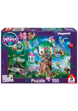 Puzzle 100 Playmobil Adventures of Ayuma