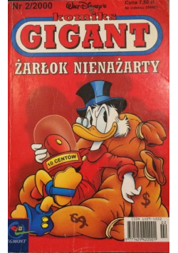 Komiks Gigant Nr 2 Żarłok nienażarty
