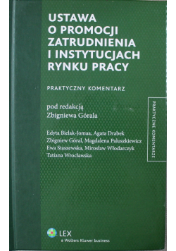 Ustawa o promocji zatrudnienia i instytucjach rynku pracy