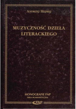 Muzyczność dzieła literackiego