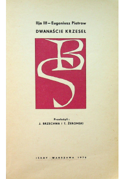 Dwanaście krzeseł