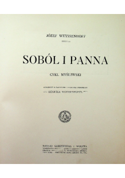 Soból i Panna 1913 r.