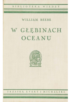 W głębinach oceanu ok 1935 r.