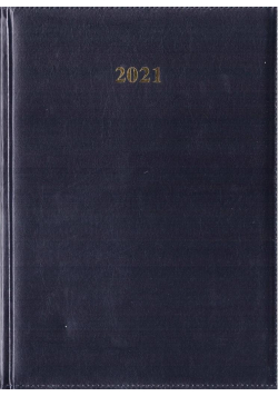 Kalendarz 2021 Tygodniowy A4 Divas Granatowy