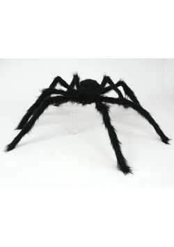 Pająk pluszowy czarny 80cm