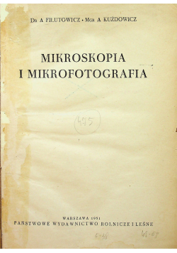 Mikroskopia i Mikrofotografia