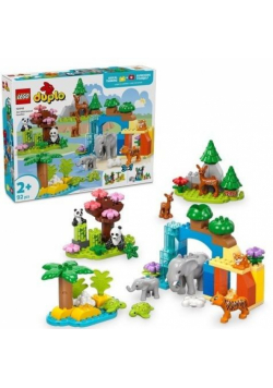 LEGO(R) DUPLO 10446 Rodziny dzikich zwierząt 3w1