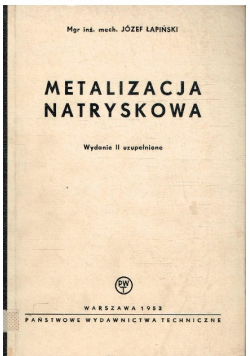 Metalizacja natryskowa