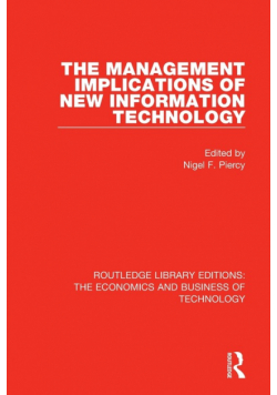 The Management Implications of New Information Technology