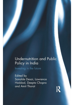 Undernutrition and Public Policy in India