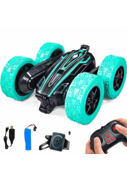 Samochód kaskaderski Twister R/C niebieski