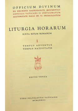 Liturgia Horarum I