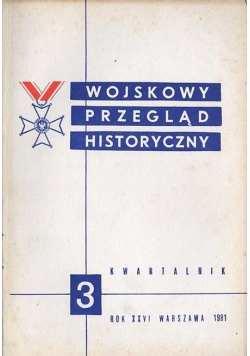 Wojskowy przegląd historyczny Nr 3