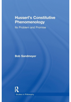 Husserl's Constitutive Phenomenology