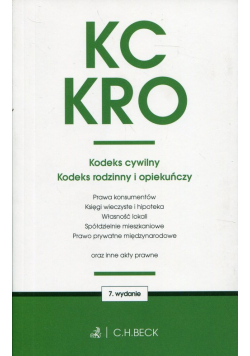 Kodeks cywilny Kodeks rodzinny i opiekuńczy