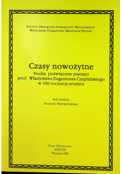 Czasy nowożytne