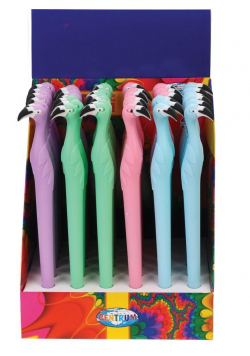 Długopis kulkowy Flaming 80340 nieb. (36szt)