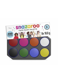 Paleta z farbami do malowania twarzy 18ml 8 kol.