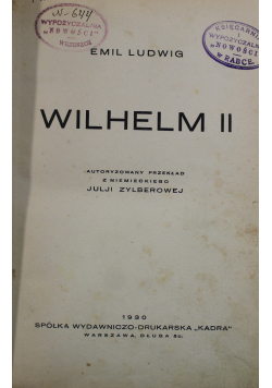 Wilhelm II 1930 r