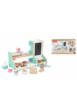 Fisher-Price. Drewniana kawiarenka