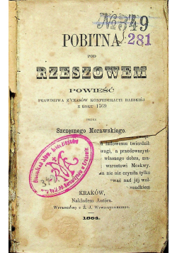 Pobitna pod Rzeszowem z 1864 r.