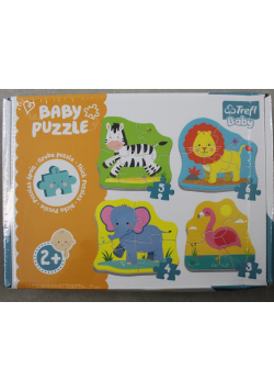 Puzzle Baby Classic Zwierzęta na safari TREFL, Nowa