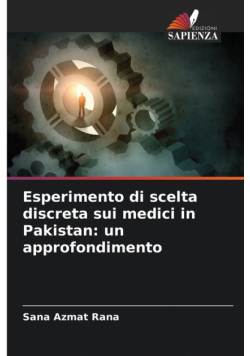 Esperimento di scelta discreta sui medici in Pakistan