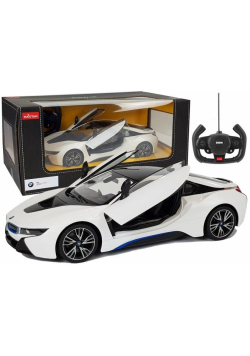 BMW i8 Rastar R/C 1:14 białe
