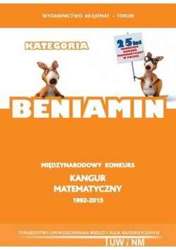 Matematyka z wesołym Kangurem Beniamin