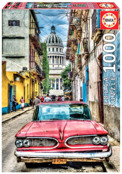Puzzle 1000 Samochód z przeszłości/Hawana G3