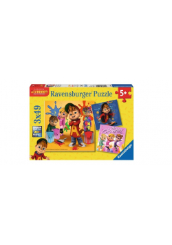 Puzzle 3x49 Alvin i wiewiórki
