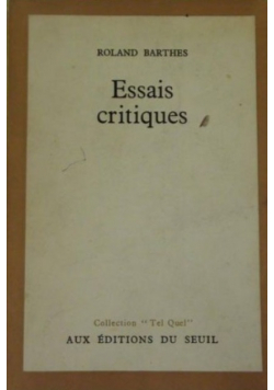 Essais critiques