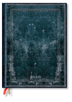 Kalendarz 2020 Ultra Day-at-a-Time Midnight Steel 12m