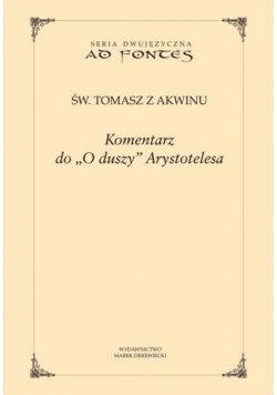 Komentarz do O duszy Arystotelesa