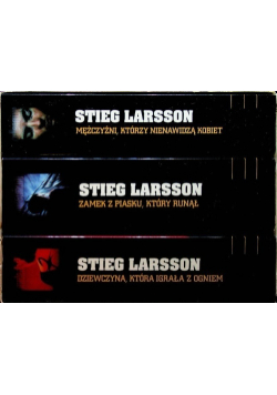 Trylogia millennium Larsson Tom 1 do 3