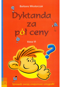 Dyktanda za pół ceny 6