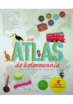 1001 słów po angielsku Świat / Mój atlas do kolorowania