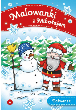 Malowanki z Mikołajem. Bałwanek