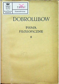 Pisma filozoficzne