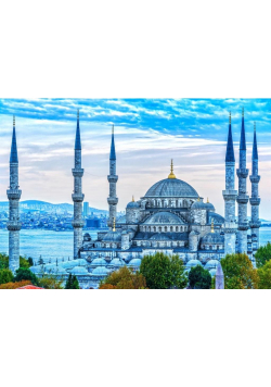 Puzzle 1000 Błękitny meczet