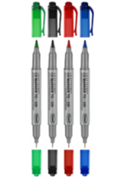 Marker do CD dwustronny 4 kolory