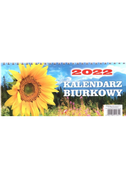 Kalendarz 2022 Biurkowy Poziomy ARTSEZON