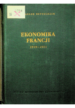 Ekonomika Francji 1919-1954