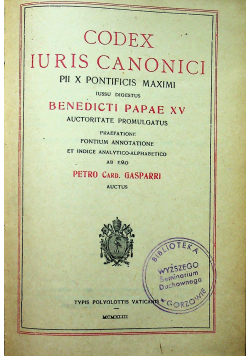 Codex iuris canonici 1943 r