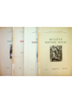 Biuletyn historii sztuki Nr 1 do 4 / 69