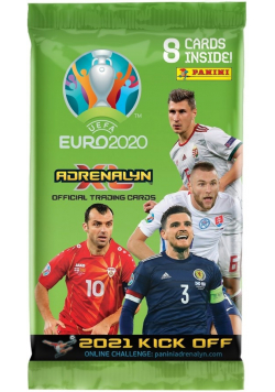 Adrenalyn XL  UEFA EURO 2021 KICK OFF Saszetka 8 kart