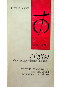 LEglise Constitution Lumen Gentium