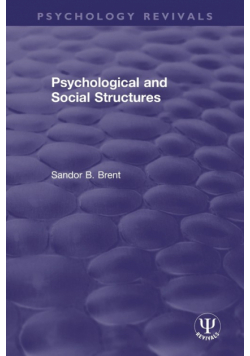 Psychological and Social Structures