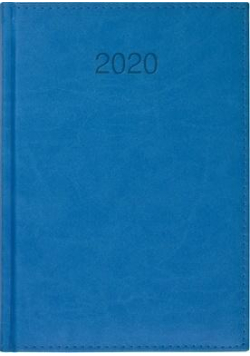 Kalendarz 2020 Książkowy A5 dzienny Vivo niebieski