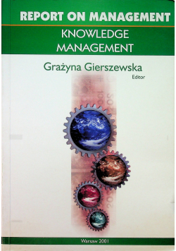 Report on Management Knowledge management